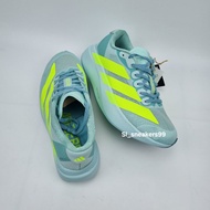UNISEX RUNNING SPORTS SHOES AD***DAS ADIZERO EVO SL FLASH AQUA LUCID LEMON