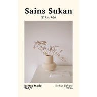 STPM 966 SAINS SUKAN KERTAS 1 KERTAS MODEL (SILIBUS & FORMAT BAHARU 2026)