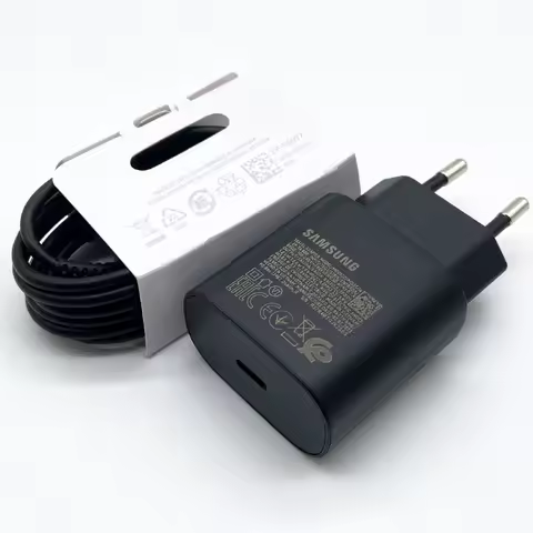 Samsung Galaxy A55 A54 A05 A34 A14 5G 25W Super Fast Charger USB C PD Wall Power Adapter For Galaxy 