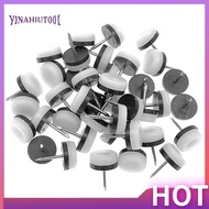 【Yinahiut001】40Pcs Thickened Furniture Glide,-On Nylon Slider Pad Floor Protector for Wooden Leg Fee