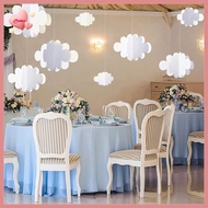 Purelove> 16Pcs 3D Cloud Decorations White Hanging Clouds For Ceiling Cloud Party Decorations Cloud 