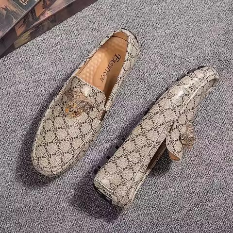 luxury man shoes drivers loafers casual shoes woman italian original shoes brand man slip on loafers