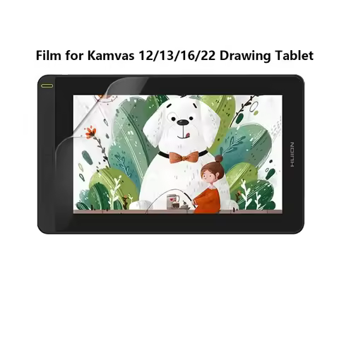 Protector film compatible for Huion graphic tablet kamvas 12/13/kamvas 16/22 pen display matte film