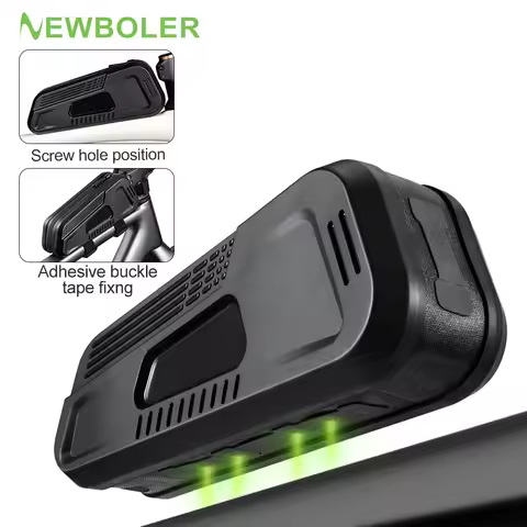 NEWBOLER Waterproof Gravel Bike Bag Bike Top Tube Bag With Screws TPU Cycling Frame Bag For Road MTB