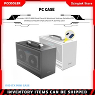 Pccooler I100 ITX MINI Small Case All Aluminum Suitcase Portable HTPC Desktop Computer Empty Chassis