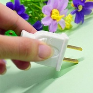 10pcs Rotatable Plug Two-Pin Plug Electrician Two-Plug Power Plug Rotatable Plug Two-Plug 8.11