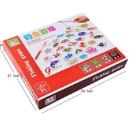 KAYU Magnetic Fishing Rod Toys, Toys From Wooden, Fishing Game B6T2