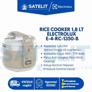 RICE COOKER 1.8 LT ELECTROLUX E-4-RC-1350-B - Magic Com 2in1 Non-Stick Free Steamer