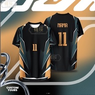 retro collar Futsal Futsal Football baju jersey custom name baju lelaki Thailand Viral Jersey Breath