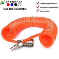 MIOSHOP Air Compressor Hose Tube, Flexible With Connector PU Air Compressor Hose, PU With joint