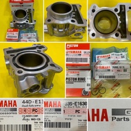 เสื้อสูบ เกรดA Mio125 (รุ่นคาร์บู)Nouvo sx + ลูกสูบแหวนแท้ห้าง std 44D-E1311-00 33S-E1630-03-B0