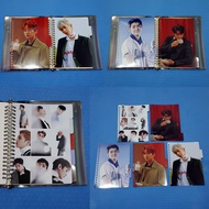 Singer Kpop Binder Divider 2 Rings, 6 Rings, 20 Rings, 26 Rings 1 Set of 5 Cheap Sheets