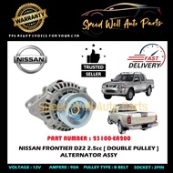 [ NISSAN ALTERNATOR ] NISSAN FRONTIER D22 2.5cc ALTERNATOR ASSEMBLY (23100-EA200)