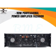 Jual Power Amplifier 2 Channel Fa20000 / Fa 20000 Rdw Professional