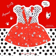 Arpanet girl Dress/Red Bull Terrier/Size 3