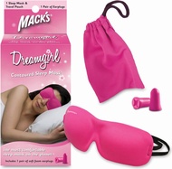 Macks Dreamweaver Contoured Sleep Mask - Comfortable Adjustable Dual Strap Eye Mask with Ultra Soft