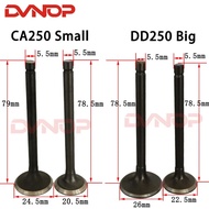 Motorcycle Engine Valve Intake Exhaust Stem for Honda CBT250 CA250 Rebel CMX250 DD250 CBT CA CMX DD 