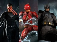 [放得高搵鬍鬚] 不二不議 Mezco Justice League Zack Superman Batman Flash Set