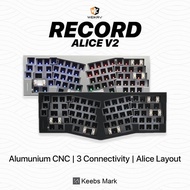 NEW Weikav Record Alice V2 Tri Mode Wireless Mechanical Keyboard