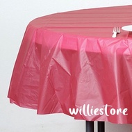 10PCS 71" x 71" (180 x 180cm) Alas Meja Pakai Buang / Disposable Table Cloth Cover / Disposable Banq