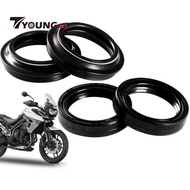 [Available] Front Fork Oil Seal And Dust Seal Kit Motorcycle Oil Seals Dust Seals Damper Set Rubber 