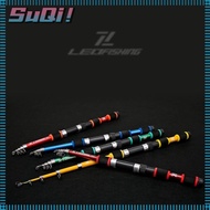 SUQI Portable Fishing Rod, Casting fiberglass Telescopic fishing rod,  Spinning Mini 173cm fiberglass Lure Rod Travel Fishing Equipment