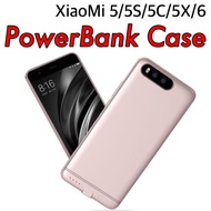 XiaoMi Mi 5/5s/5c/5x/6/A1 Power Bank 6000mAh Powercase Powerbank Case Battery