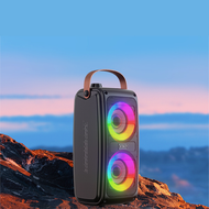 ROBOTรุ่น RB490 ลำโพงบลูทูธ  มีไมโครโฟนในตัว (รองรับ TF card USB Radio FM AUX) รุ่น RB490 ของแท้ 100