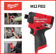 Milwaukee M12 FID2 FUEL 1/4" Hex Impact Driver (Body only)