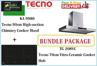 TECNO HOOD AND HOB BUNDLE PACKAGE FOR ( KA 9980 &amp; TG 208VC) / FREE EXPRESS DELIVERY
