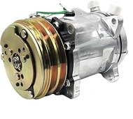 Maxiaoqing AC compressor Compatible for SANDEN SD5H14 508 12V/24V 2GA 132mm Auto air conditioner 666