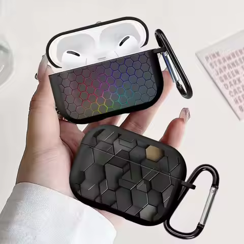 Earphone Cases Cover Case For Airpods 2 Pro2 Pro 1 3 Pro3 4 Carbon Fiber