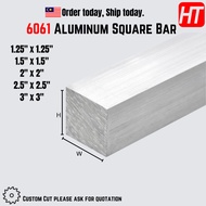[Custom Length] 6061 Aluminium Square bar