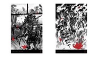 對馬戰鬼 特別版海報 岡崎能士 4張1組 附海報筒 Ghost of Tsushima 電玩遊戲周邊商品