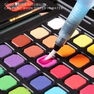 [MALAYSIA STOCK] 48 Colours Solid Watercolour Painting Set with Rich Pigments