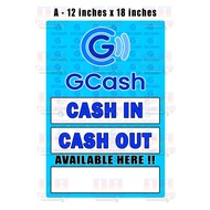 ❈GCASH CASH IN CASH OUT and LOAD TARPAULIN ....