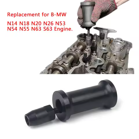 Fuel Injector Remove Tool Injector Slid Hammer Puller Replacement for BMW N14 N18 N20 N26 N53 N54 N5