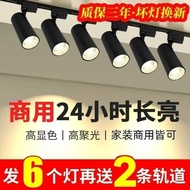 Full Spectrum COB Track Spotlight Spotlight Shop Commercial Living Room Household Embedded Shop Rail