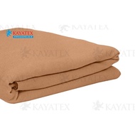 1KG KAIN COTTON COMBED 20S COCOA (BAHAN KAOS)
