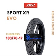 TUBELESS OUTER TYRE FDR 130/70-17 SPORT XR EVO TUBLES TYRE FDR 130 70 17 ALL UNIVERSAL SPORT MOTORCY