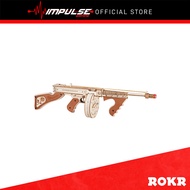 Robotime ROKR 3D Wooden Puzzle Justice Guard LQB01 - Submachine Gun