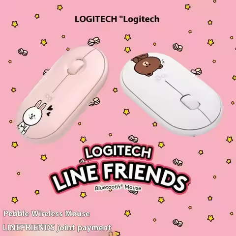 Logitech Pebble M350 Wireless Bluetooth Mouse Mice Mute Slim Bluetooth Mouse For Laptop PC Office Ho