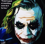 Joker｜JOKER 小丑 - Keetatat Famous Popart - THAILAND - 泰國 - 掛畫 - 預購📦Perfect Gift 🎁 ⭐️ S Size