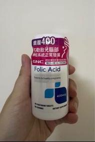 GNC 葉酸 400mcg