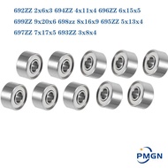 10PCS ABEC-5 693ZZ 693Z 693 ZZ Bearing 3x8x4 Mm.high Quality Miniature Ball 619/3ZZ EMQ Z3 V3 MINI