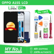 Original LCD with Frame for Oppo A15 / A15S CPH2179 LCD Display Screen Touch Screen Digitizer Replac