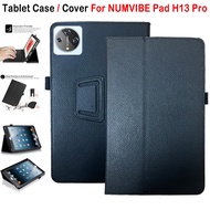 For NUMVIBE Pad H13 Pro Tablet High Quality PU Leather Shockproof Stand Flip Cover  Numvibe Pad H13P