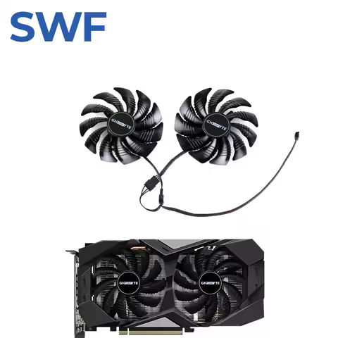 88MM T129215SU RTX 2060 Cooling Fan For Gigabyte GTX 1660 1650 Super Ti RTX 2060 Graphics Card Coole