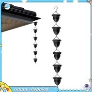 【ouwym9al】Iron Rain Chains for Gutters Rain Gutter Chain Garden Rain Chain Rain Chain Gutter Adapter