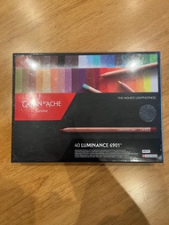 Caran D’Ache Luminance 6901 Box of 40 Color Pencils (New)